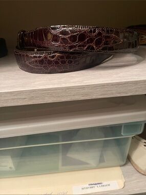 Lucchese Alligator Belt